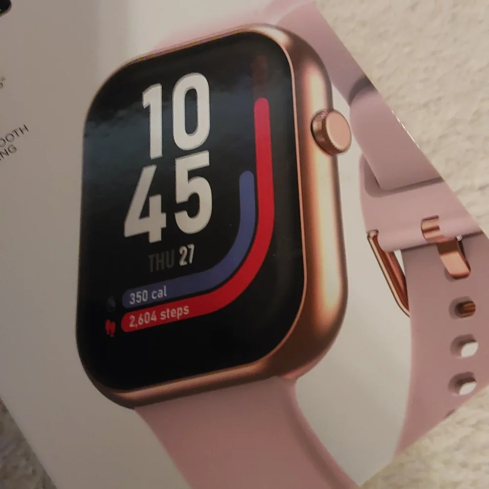 🌺 NIB iTouch Air 5 Smartwatch W/Pink Band